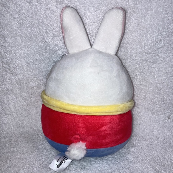 Squishmallows Alice in Wonderland Disney 9" White Rabbit Easter Bunny Plush - Picture 3 of 6